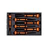 JUEGO BOTADORES CILINDR. C/GUARDA 3734BMS/7 BAHCO