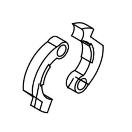 SOPORTE ZAPATA CON FERODO 3306172 VIRUTEX