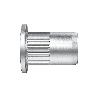 TUERCA REMACHABLE ROSC C/V GRAFILADO M8X21