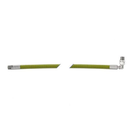 TUBO FLEXIBLE GAS CON VALVULA SEGURIDAD DN12 L1000