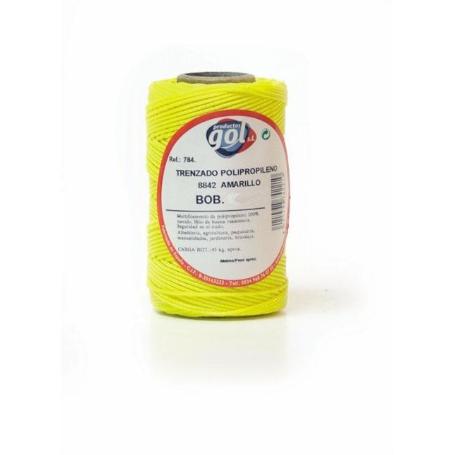 BOBINA 50 MT. TRENZ. ALBAÑIL 8842 AMARILLO 184211