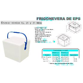 NEVERA CORCHO TERMIX   21 LITROS 323X258X273