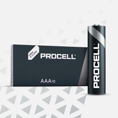DURACELL PILA ALCALINA LR-3 AAA PROCELL 10 UND DUR-LR3INDP10