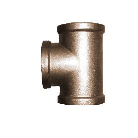PLUVIA LATON TE BOCAS IGUALES ROSCA HEMBRA DE 1-1-4 F130-A314