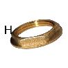 PLUVIA LATON TUERCA HEXAGONAL ROSCA HEMBRA VALONA DE 3-4 A313