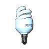 LUZ DLU FINSTOKLAMP.ELEC.T3 230V E14 SPIRAL 9WFRIA FLSG4022