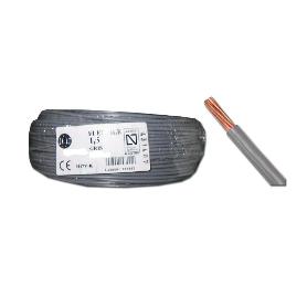 CABLE FINSTOCK ELECTRICO FLEXIBLE 6,0 MM DE 100 MT GRIS 52060,1