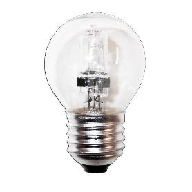 LUZ DLU FINSTO LAMP.HALOG.ESFERIC.CLAR ECO30230V28W E27 FLE3T040