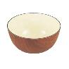 MENAJE BOL CONICO MADERA-BANANA 24CTM 3060-0410