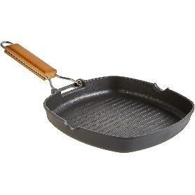 WECOOK GRILL RAYAS 24X24 CM ECOSTONE 5 MM 10901