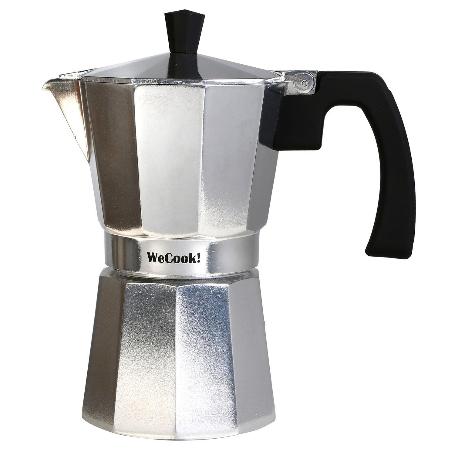 WECOOK FINSTOCK CAFETERA ALUMINIO TRADICIONAL PAOLA 1 TAZA 40101