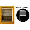 MOSQUITERA AUTOENROLLABLE EN KIT 100X150 CM BLANCA 600315051015