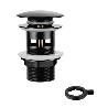 IBERGRIF VALVULA PARA LAVABO CLIC CLAC NEGRA  M20502B
