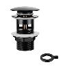 IBERGRIF VALVULA PARA LAVABO CLIC CLAC NEGRA  M20502B