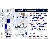 TECNO DESCARGADOR WC CISTERNA BAJA T280 DOBLE DESCARGAXCABLE+KIT