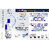TECNO DESCARGADOR WC CISTE BAJA T280S DOBLE DESCARGXCABLE SINKIT
