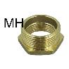 PLUVIA LATON REDUCCION HEXAGONAL 1-1-2 M X 1 H A-312
