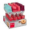 METALTEX PINCEL SILICONA 22.5 CM MANGO TRANSLUC EXP 24 242542006