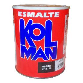 BAJA PINTURA ESMALTE SINTETICO KOLMAN TABACO OSCURO 375 ML
