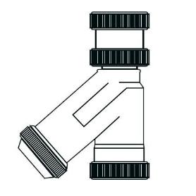 TECNO SIFON EXT.Y LAV.BIDE S-V 1-1-2 (T8) 50052