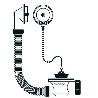TECNO CONJUNT.BAÑERA INOX ORI. 1-1-2 (T64B) 50515