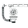 TECNO VALVULA CESTA INOX. 85-SALD.40 (T72) 50341