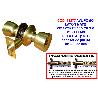 AVL POMO LATON MATE PICAPORTE 60 Y 70 MM SOLO LLAVE 104T