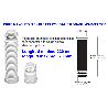 PRHIE MANGUITO FLEXIBLE EXTENSIBLE  WC 100-110 BIGMAGIK 31001