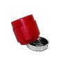 FINSTOCK MENAJE ACEA FORMA-HAMBURGUESA ROJO EN CAJA 05010-2514