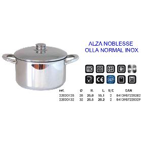 FINSTOCK ALZA NOBLES OLLA INOX 40 22,3CM LITROS 27,5 22030040