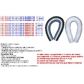 ESPIROFLEX TUBO FLEXIBLE ALU EXTRACCION HUMO BLANCO 100 Ø -METRO (CAJA 5 UNIDADES)