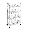 MENAJE METALTEX CARRO 4 ESTANTES 41X26X85CM ASCONA 340104001
