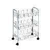 MENAJE METALTEX CARRO 3 ESTANTES 42X26X64CM LUGANO 340103002