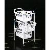 MENAJE METALTEX VERDULERO 3 CESTOS 38X30X68CM S. DIEGO 341803008