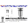 VALVULA DESAGUE CLIKER 1-1-4 EN ABS CROMADO LAVABO-BIDE 25561