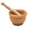 MENAJE METALTEX MORTERO MADERA CON MAZA 12 CMS 738309100