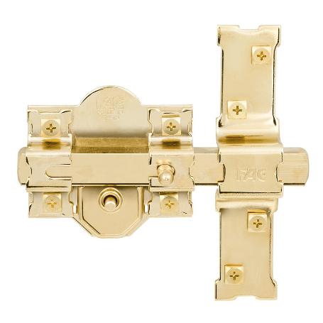 FAC CERROJOS 301-RP- 80 DORADO CILINDRO 50 MM 01115