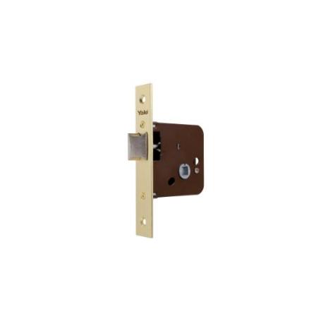 PICAPORTE DE EMBUTIR REVERSIBLE 650, ENTRADA DE 50MM, CAJA DE 80MM, ACABADO HIERRO LATONADO