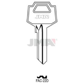 LLAVES JMA TIPO B MOD FAC-22D