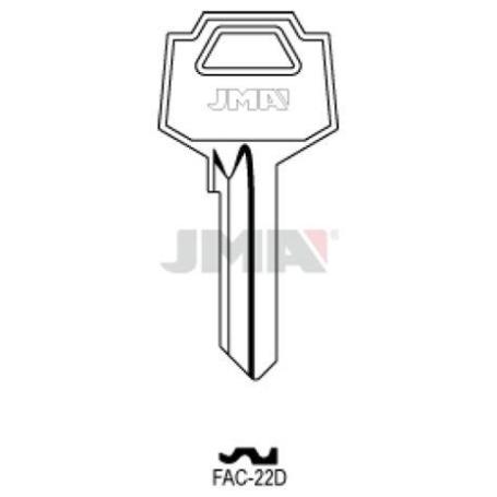 LLAVES JMA TIPO B MOD FAC-22D