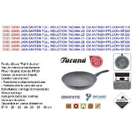 JATA FINSTOCK SARTEN INDUCTION TACANA 26CM ANTIADH NO PFOA SF326