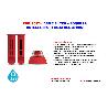 DAFI FINSTOCK  2 FILTRO + BOQUILLA BOTELLA SPORT ROJA  301002