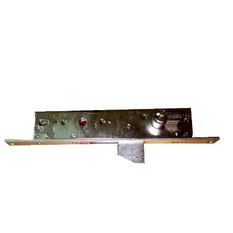 CERRADURA MONOPUNTO DE PALANCA BASCULANTE 2211, CILINDRO TE5, SIN PICAPORTE, ENTRADA DE 20MM, ACABADO ACERO INOXIDA