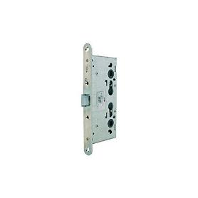 CERRADURA CORTAFUEGO ANTIPÁNICO DE LA SERIE CF60 CON FRENTE EN ACERO ZINCADO.