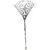 SIFER JARDIN ESCOBA REGULABLE 15 PUAS M-TELESCOPICO ACERO R4CHL