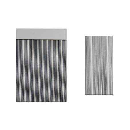 CORTINA DE PUERTA CINTA EBRO 90 X 210 Nº 10 BLANCO-TRANSP 11306D