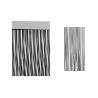 CORTINA DE PUERTA CINTA EBRO 90 X 210 Nº 10 BLANCO-TRANSP 11306D
