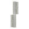 AMIG 331 | PERNIO DE SOLDAR  2 | 80 X 22 X 1,8 MM | ACERO | PULIDO - DERECHA