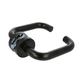 AMIG 23882 | MANILLA CON ROSETA  3RX | Ø52 MM | ACERO INOXIDABLE | NEGRO
