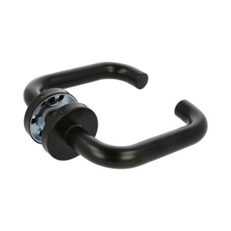 AMIG 23882 | MANILLA CON ROSETA  3RX | Ø52 MM | ACERO INOXIDABLE | NEGRO